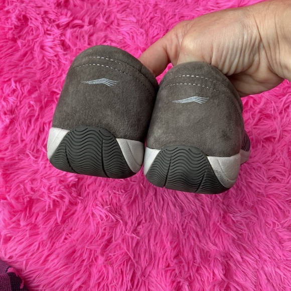Dansko Honor gray cloth/suede cinch close sneakers size EU40 (US 9.5-10) - Picture 9 of 10